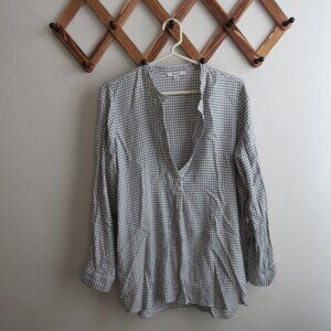 Madewell Half Button Flannel